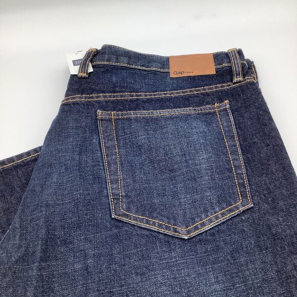 Gap 1969 Mens Slim Denim Jeans Blue Size 38 x 30 (Actual 40 x 30) NWT - Picture 1 of 10
